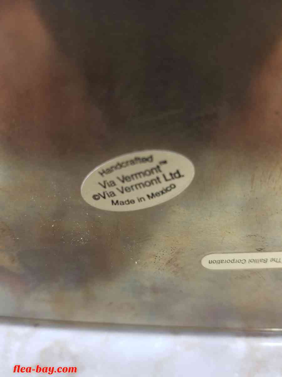 Vintage Glass Metal Trinket Box Jewelry Box - Hobart, Indiana - FleaMarketBay