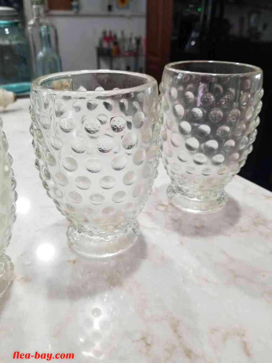 Vintage Tiara Indian Glass Pitcher and 3 Glasses Local Only - Hobart, Indiana - FleaMarketBay