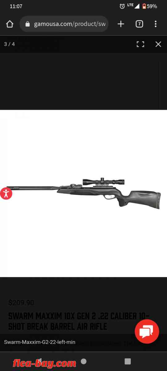 3000 FPS Pellet gun with 3-9x40 power scope - Spokane, Washington