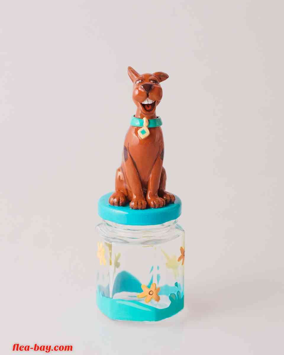 Scooby-Doo Hand-made Trinket Jar OOAK - Boston, Massachusetts