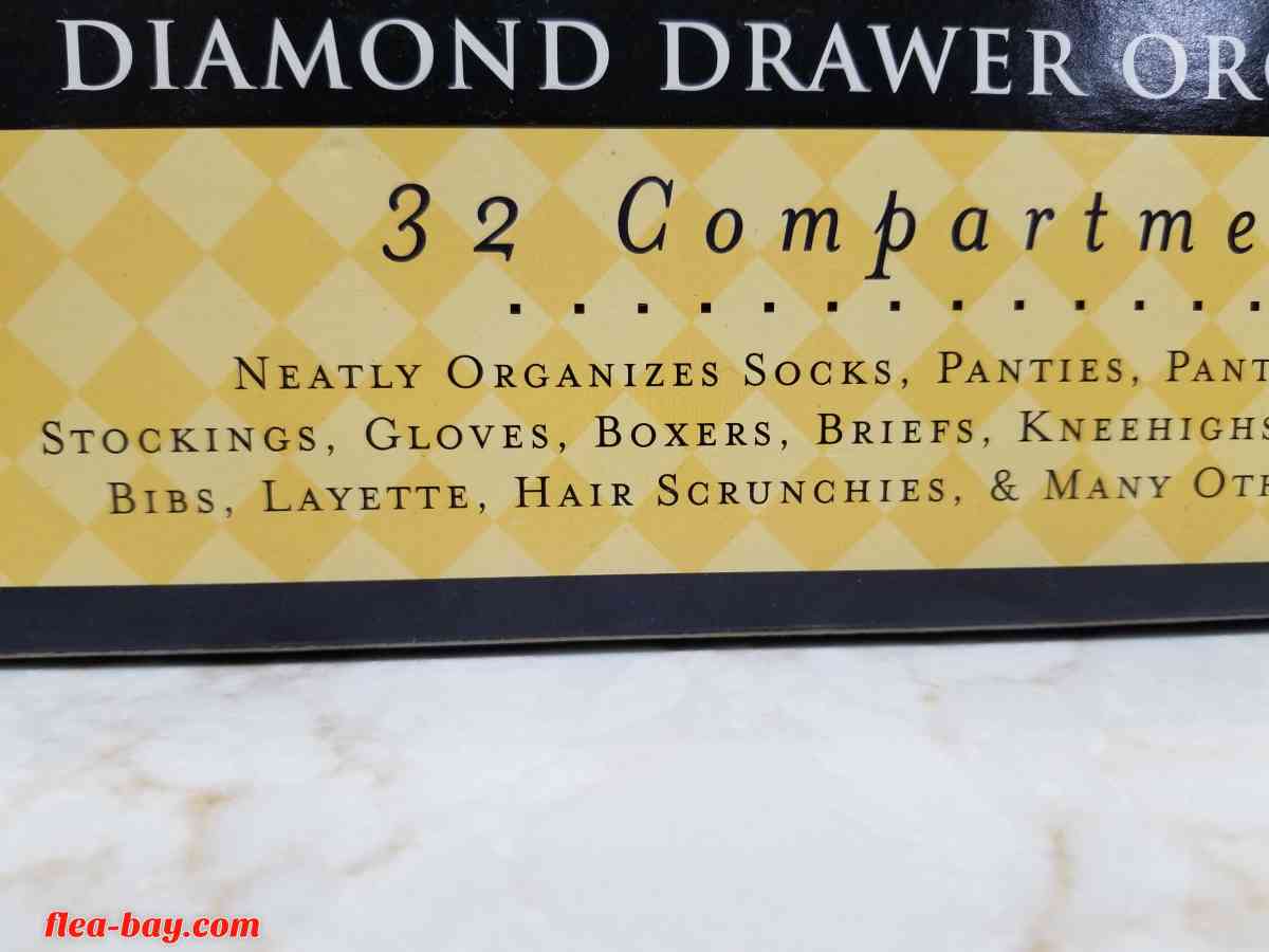 New Diamond Drawer Organizer Storage Bedroom Free Shipping - Hobart, Indiana - FleaMarketBay