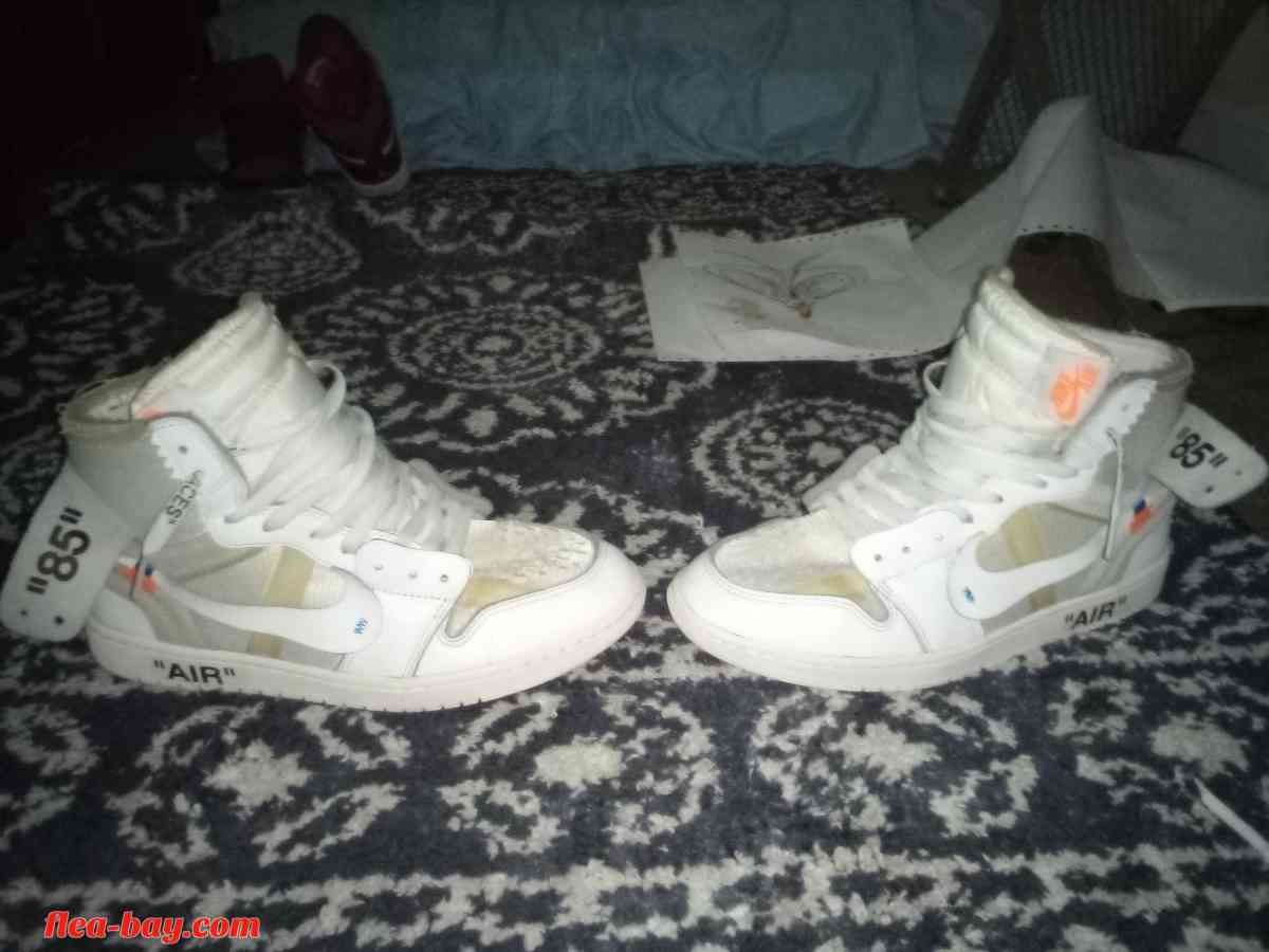 Off-White Jordan 1 *Euros* - Akron, Ohio - FleaMarketBay