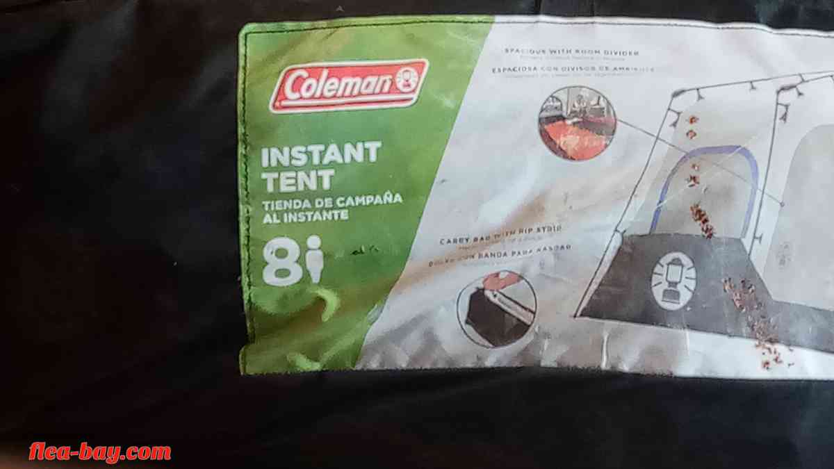 Coleman 8 man tent - Morrow, Ohio - FleaMarketBay