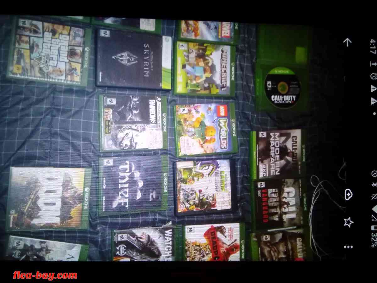 33 different Xbox one games - Morrow, Ohio - FleaMarketBay