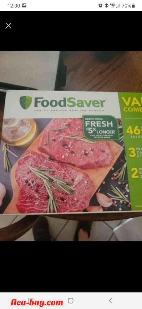 Food Saver with bags - Turlock, California - FleaMarketBay