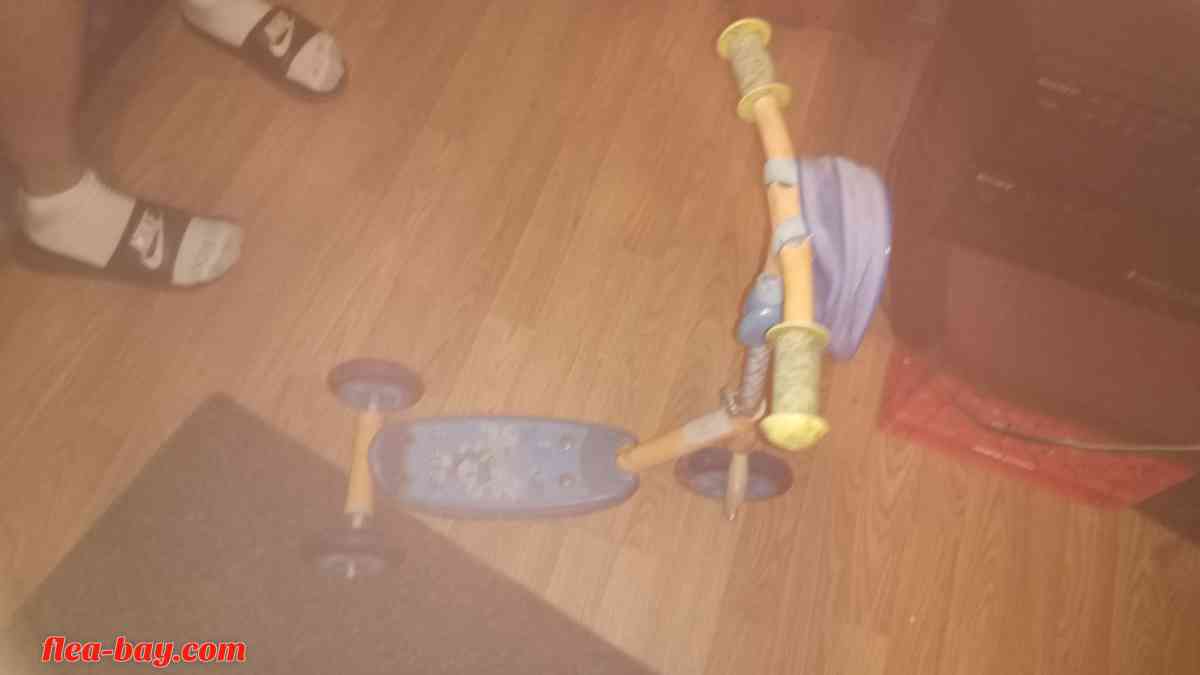 kids strider and scooter