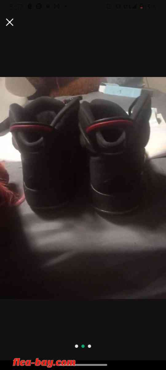 Air Jordan 6-17-23 - 'Black White Red Contrast Stitching' - San Antonio, Texas - FleaMarketBay