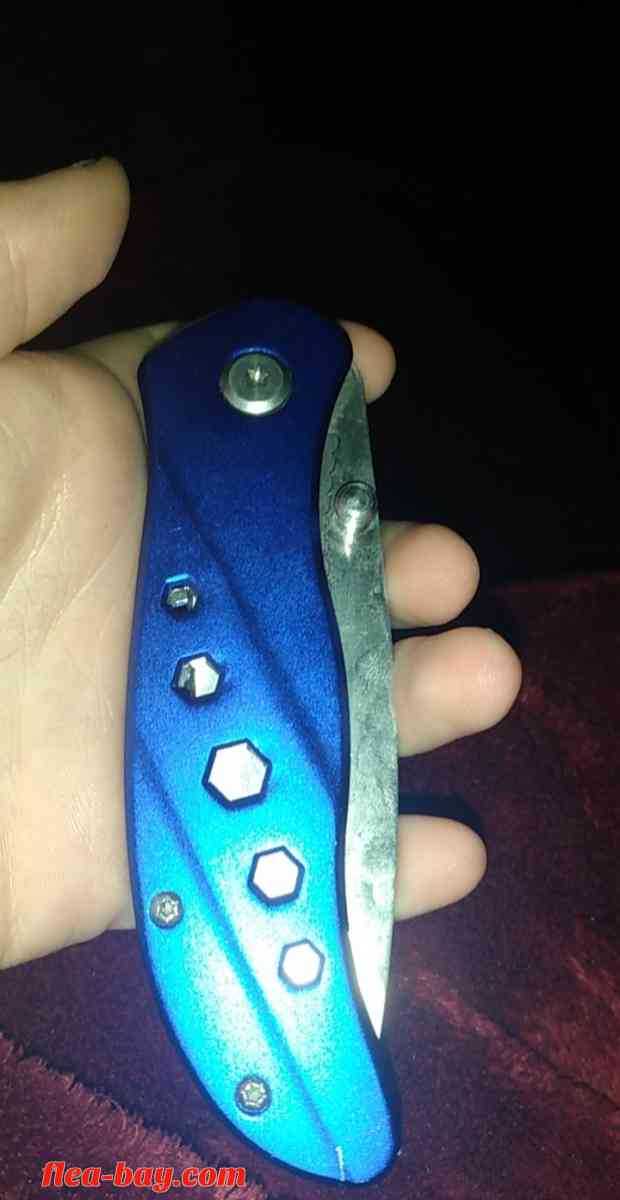 Blue Outdoor Orchelens knife - Warsaw, Missouri - FleaMarketBay