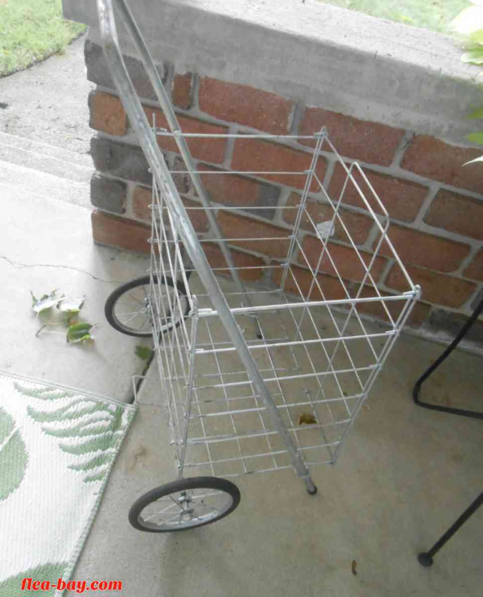 Vintage Metal Folding Cart by Dennis Mitchell - Cape Girardeau, Missouri