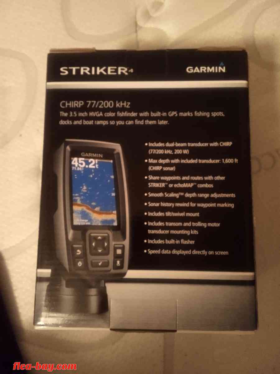 GARMIN striker 4 - Hot Springs National Park, Arkansas - FleaMarketBay