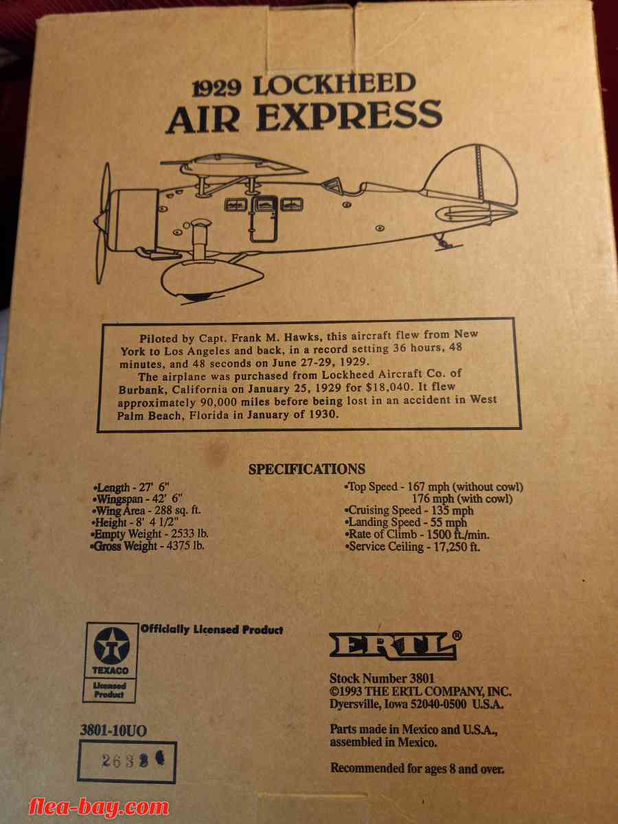 wings of Texaco die cast planes - Mobile, Alabama - FleaMarketBay