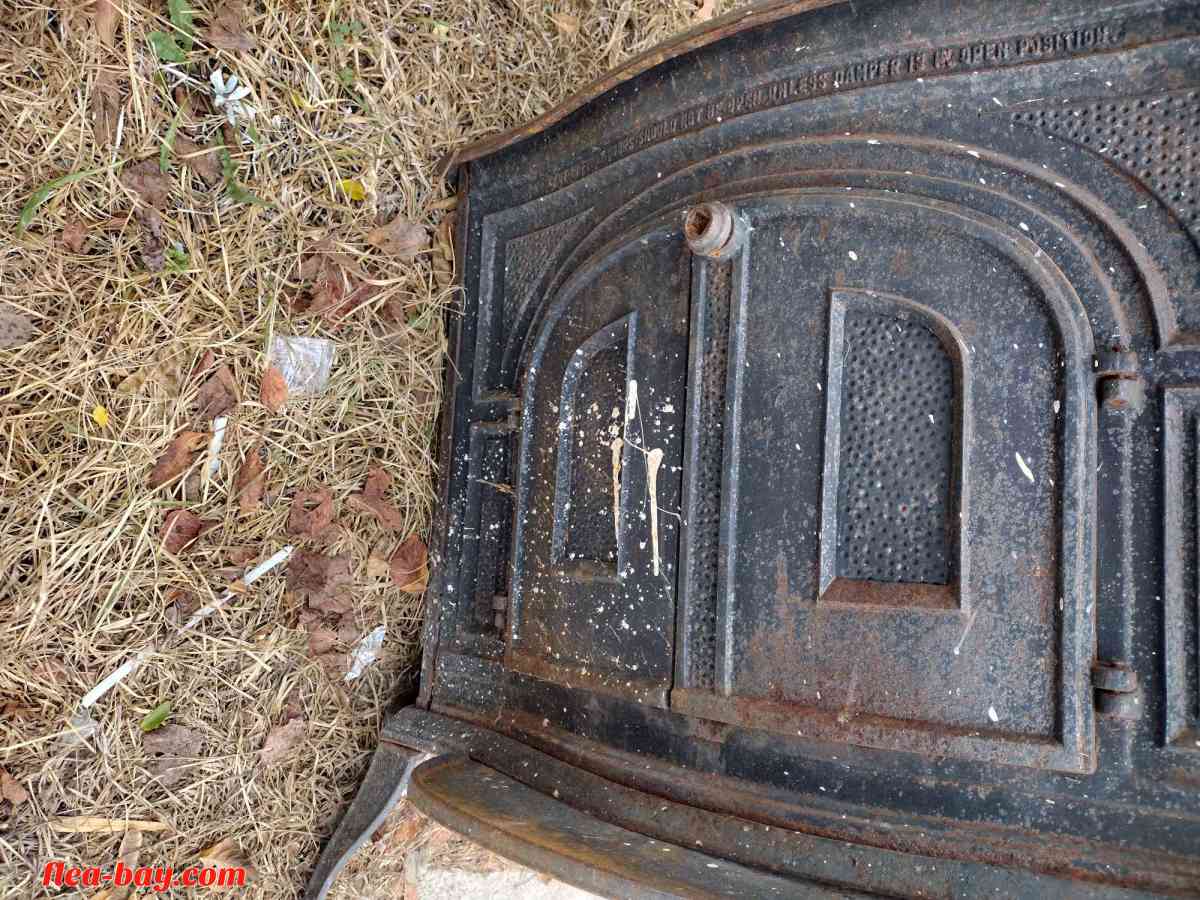 vintage Franklin wood stove - Jonesboro, Georgia - FleaMarketBay