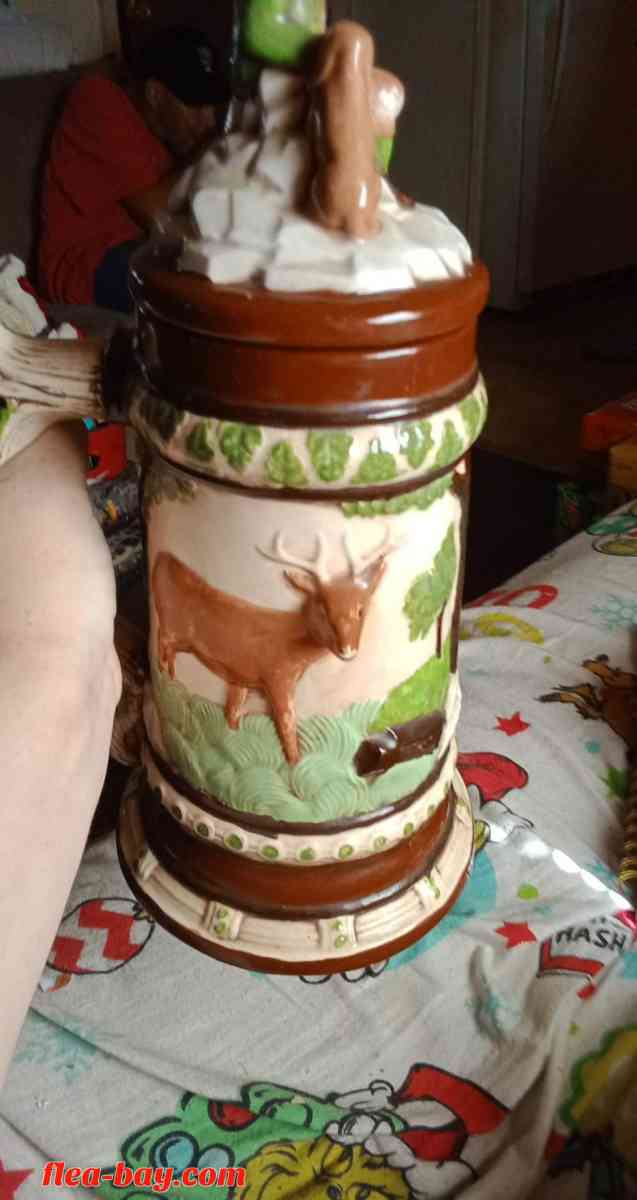 beer glass or milk glass made 1979