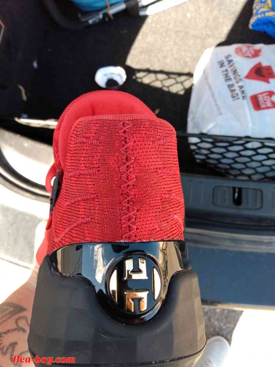 James harden vol 4 shoe's red and black Brand new - Lincoln, Nebraska - FleaMarketBay