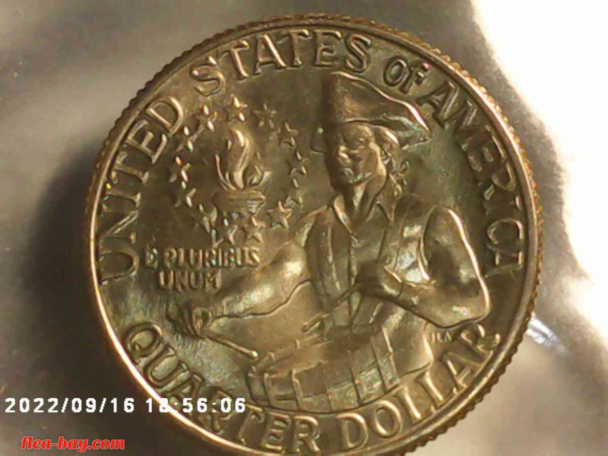 UNCIRCULATED 1776 BICENTENIAL WASHINGTON QUARTER - Kingman, Arizona - FleaMarketBay