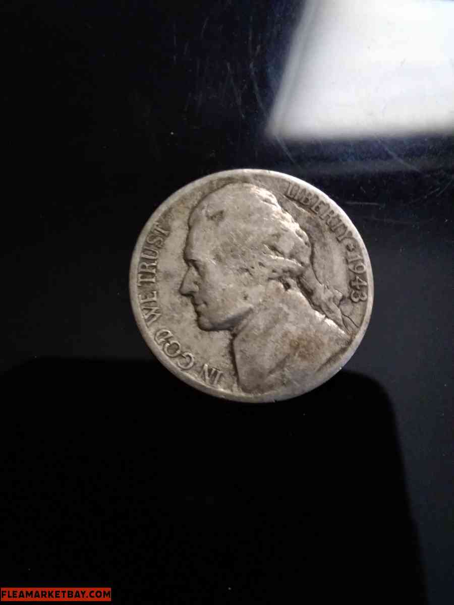 Jefferson war nickel 1943 P - Jackson, Michigan