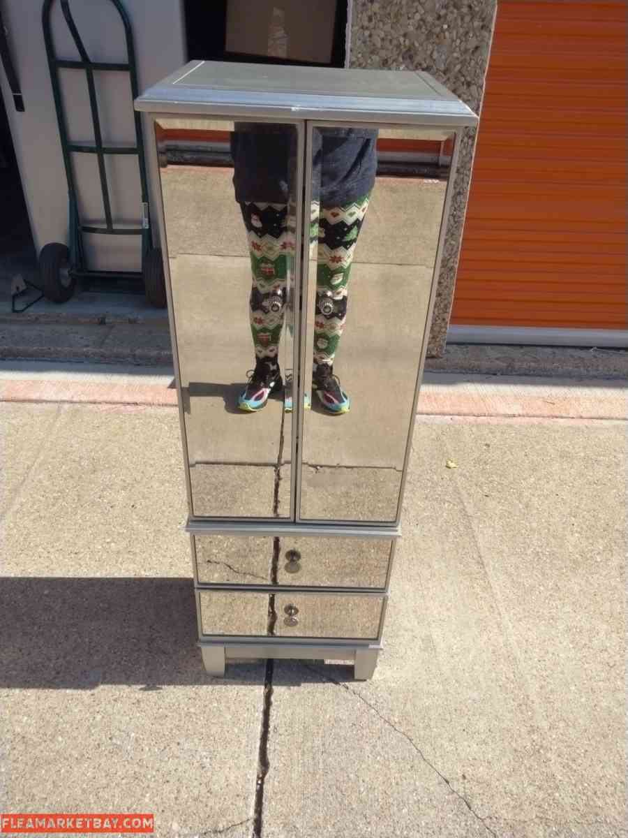 stand up jewelry cabinet with mirrors - Fort Worth, Texas