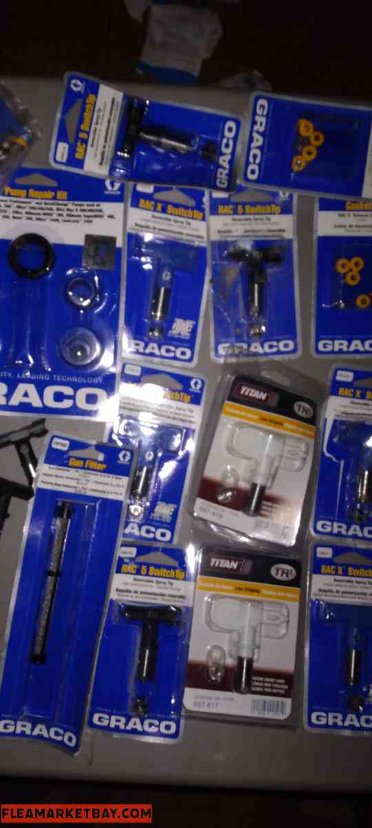 Graco air spray gun parts!!! - Concho, Arizona - FleaMarketBay