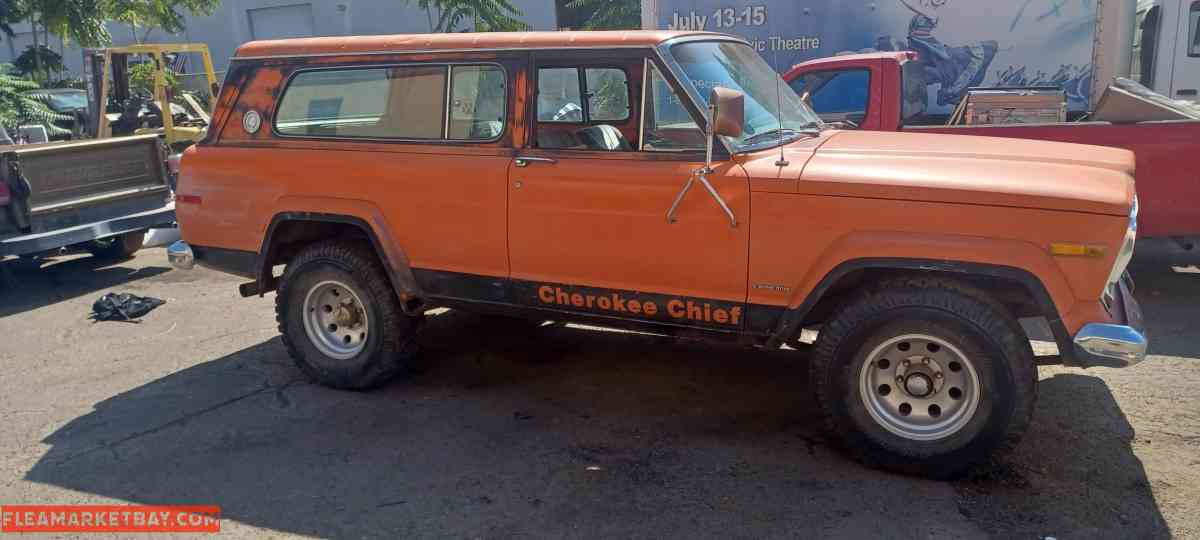 a Cherokee Chief Jeep 79 - San Diego, California - FleaMarketBay