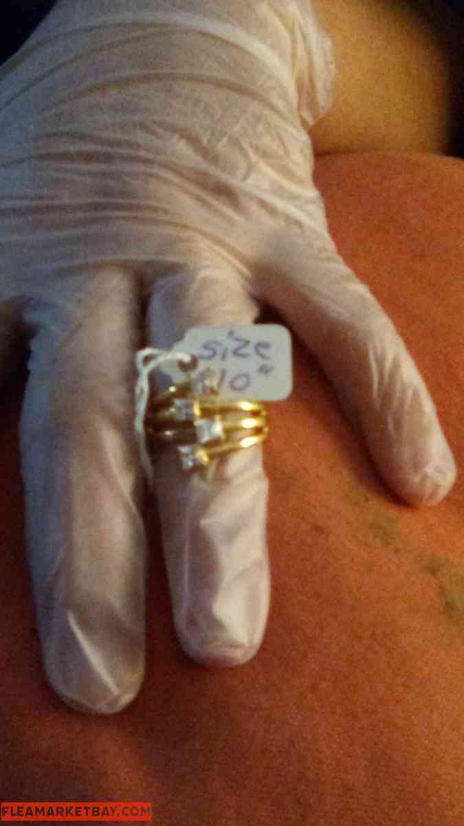 Cubic zirconia diamond ring - Geneva, Alabama - FleaMarketBay