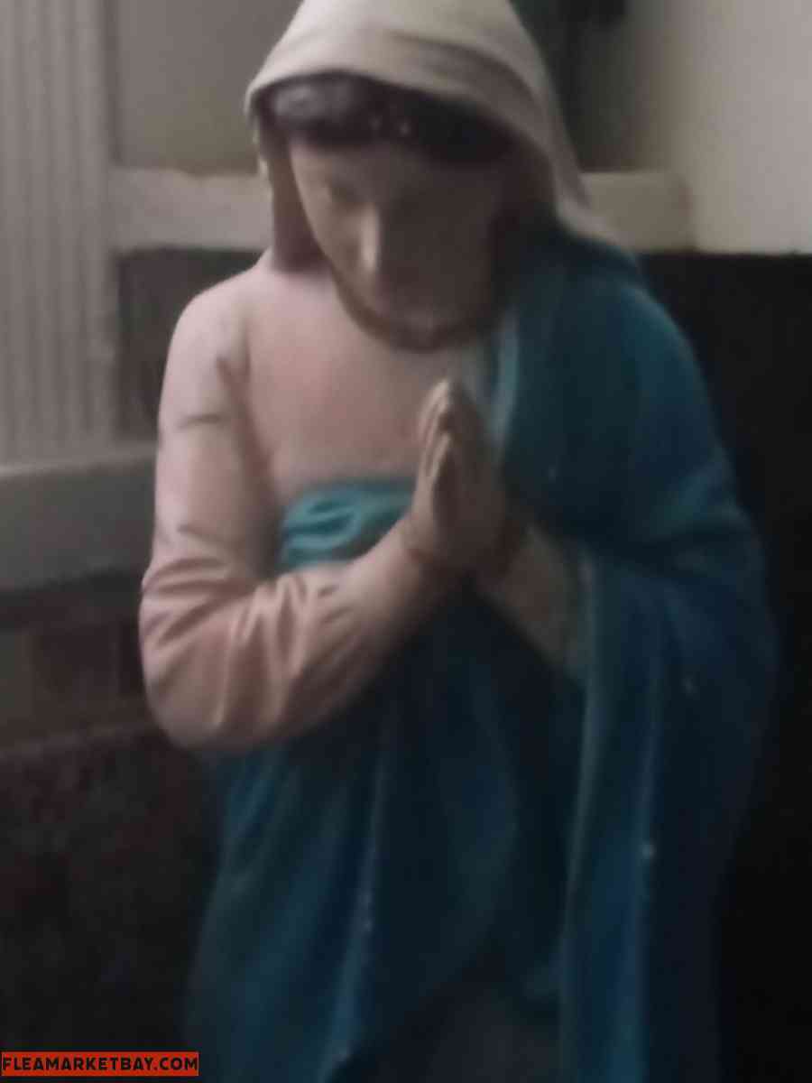 Virgin Mary statue