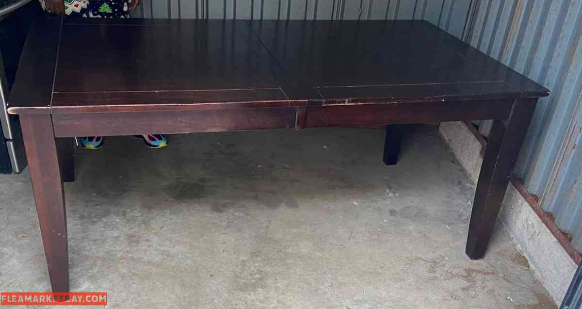 Brown Big Table with Four Chairs - Fort Worth, Texas