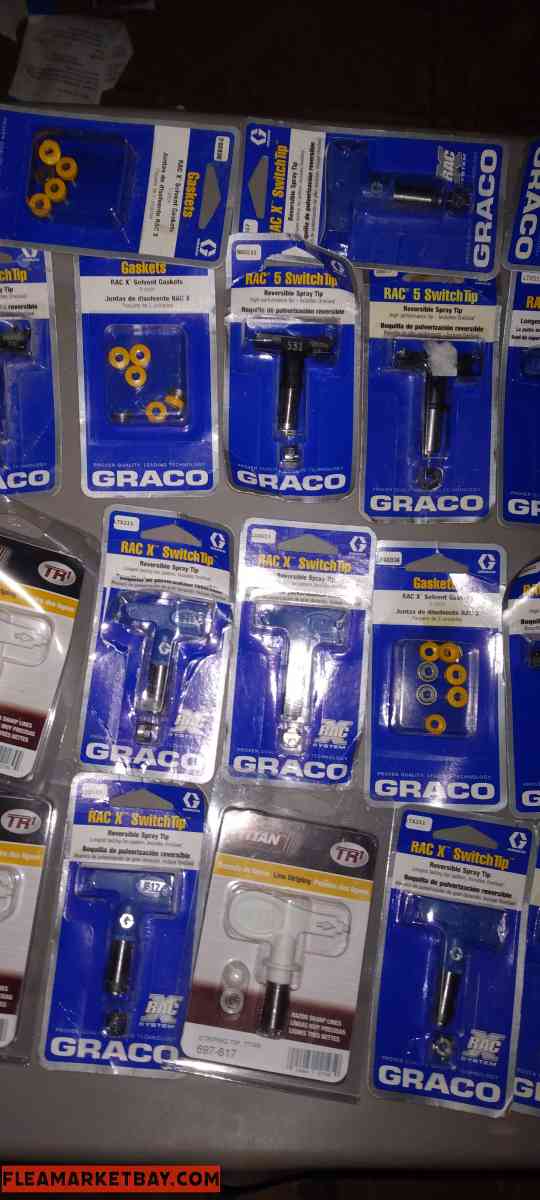 Graco air spray gun parts!!! - Concho, Arizona - FleaMarketBay