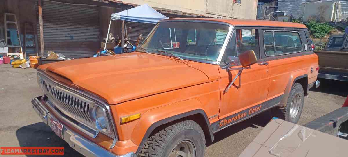 a Cherokee Chief Jeep 79