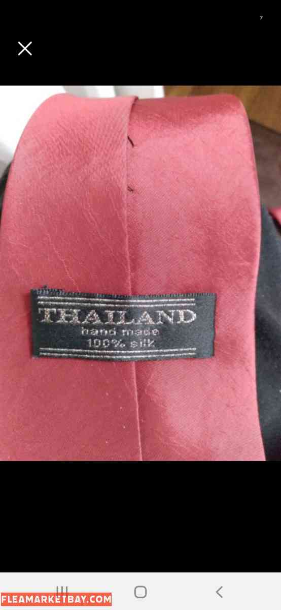 Men's Silk Tie - Allen, Texas - FleaMarketBay