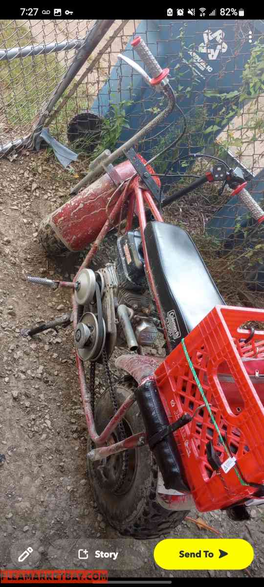 212cc Colman mini bike - Lorain, Ohio - FleaMarketBay