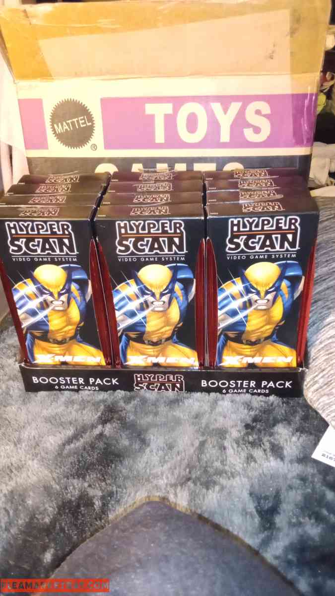 X-MEN BOOSTER PACKS HYPER 3 BOXES OF 12 pks in each box