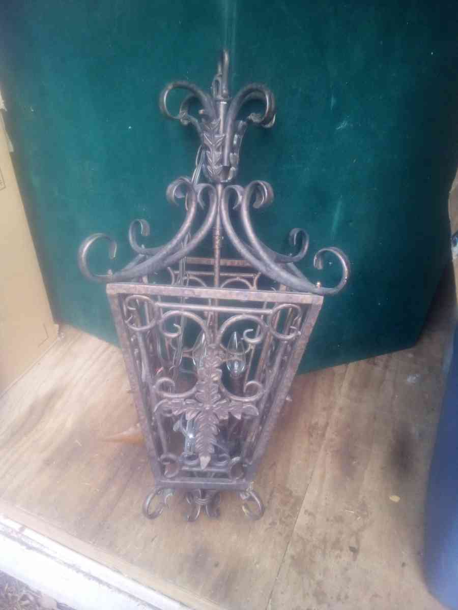 Iron Chandelier - Demorest, Georgia - FleaMarketBay