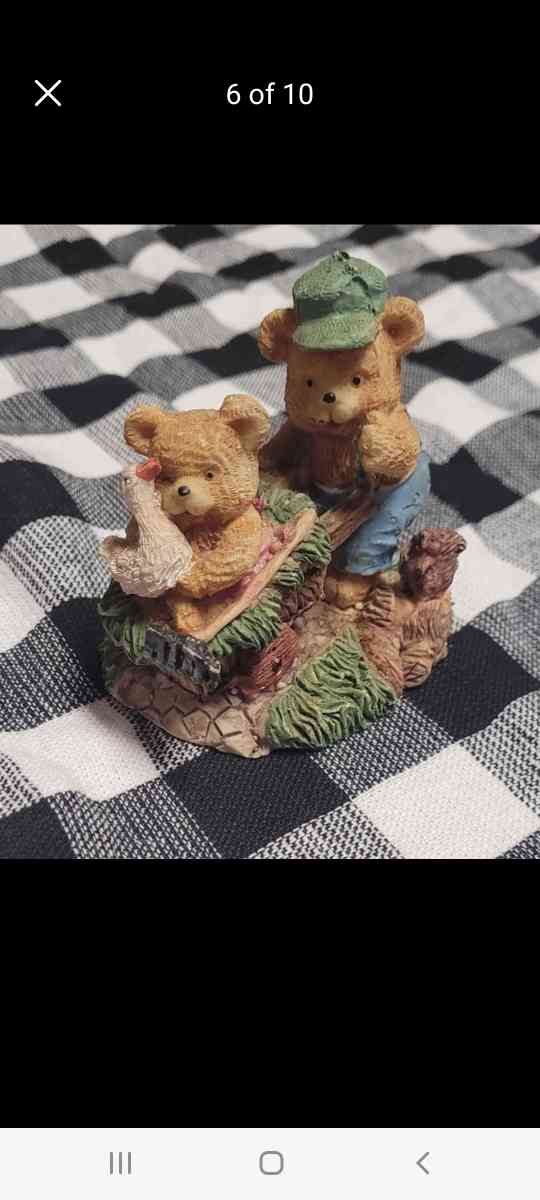 Lots of bear figurines for sale - York, Pennsylvania - FleaMarketBay