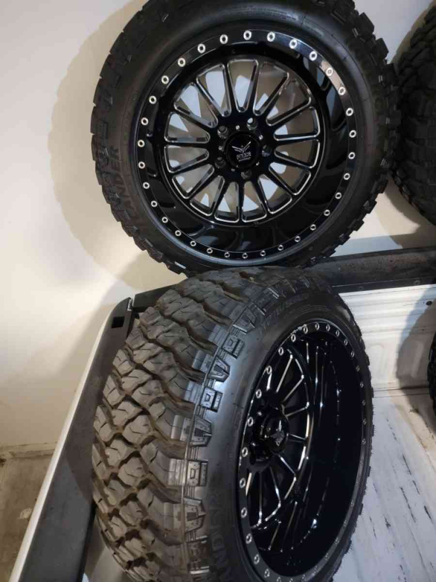 20" force off-road rims &tires - Porterville, California - FleaMarketBay