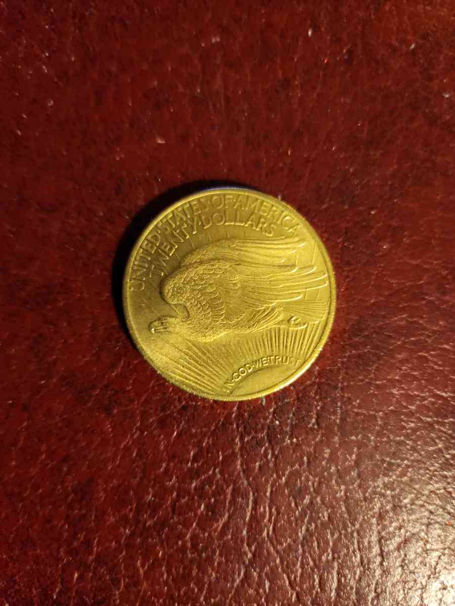 1921 Twenty Dollar Double Eagle Gold Coin - Payson, Arizona - FleaMarketBay