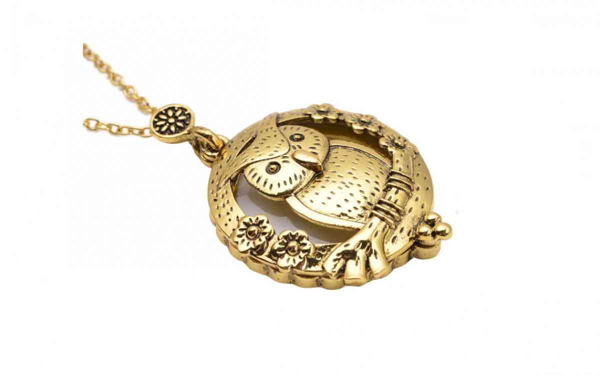 Adorable Owl magnifying glass necklace, 30" - Myrtle Beach, South Carolina - FleaMarketBay