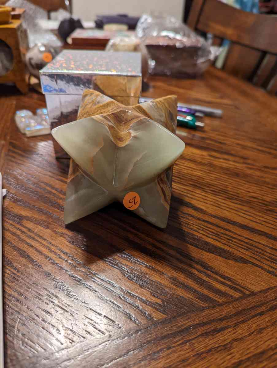 Lg Green Banded Agate Marcaba - Gaithersburg, Maryland - FleaMarketBay