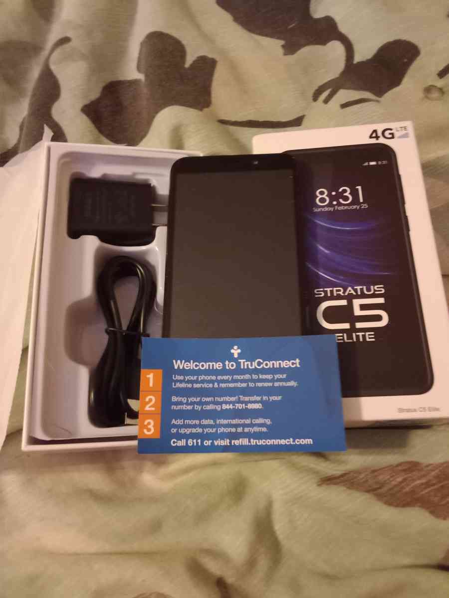 Stratus C5 Elite phone bill paid for a year - Douglas, Georgia