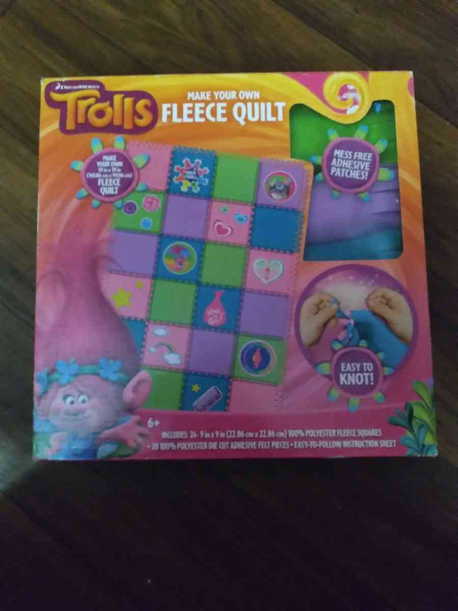 Trolls Fleece Quilt Maker - Allen, Texas