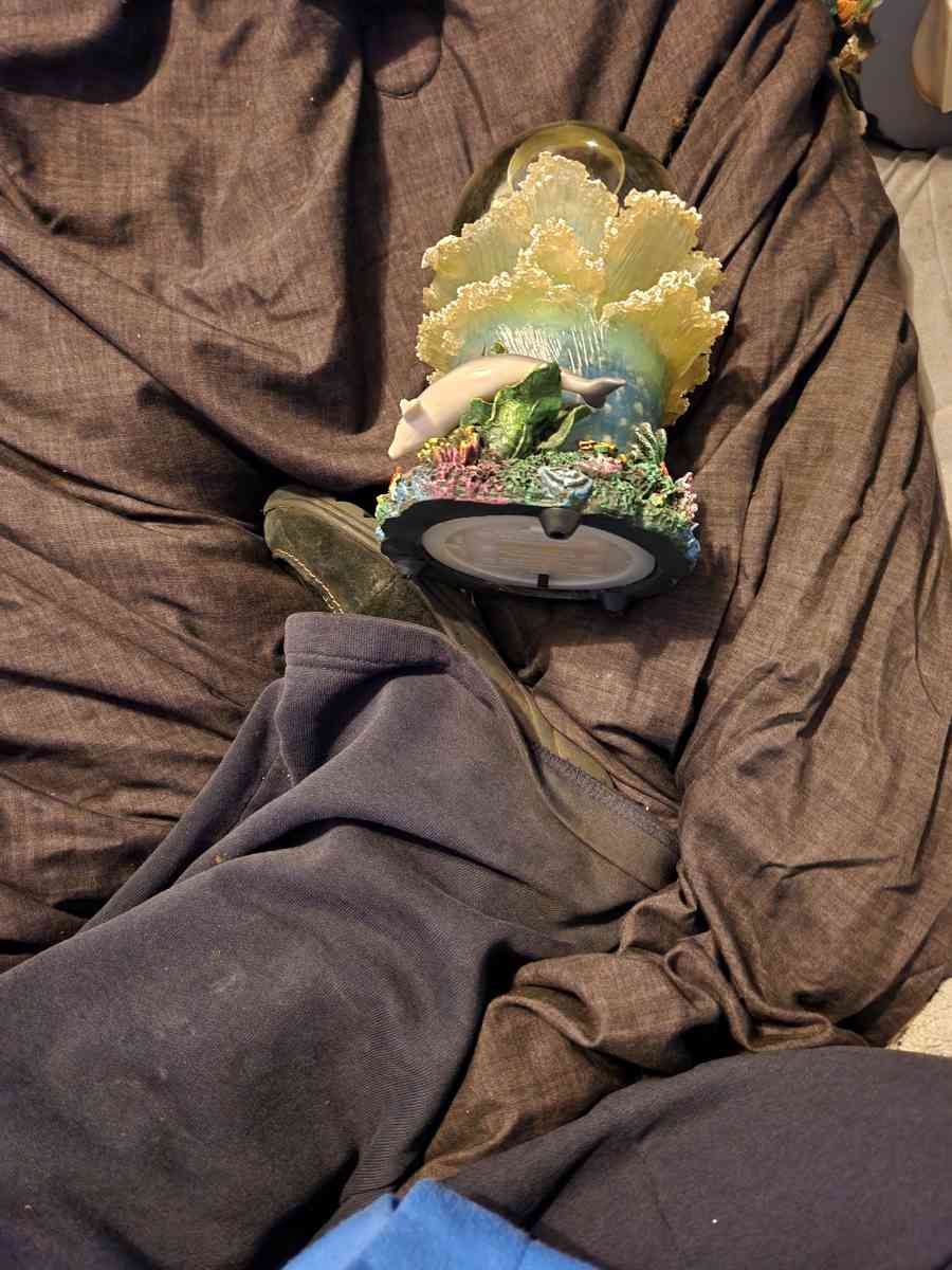 smaller dolphin globe - Clinton, Iowa - FleaMarketBay