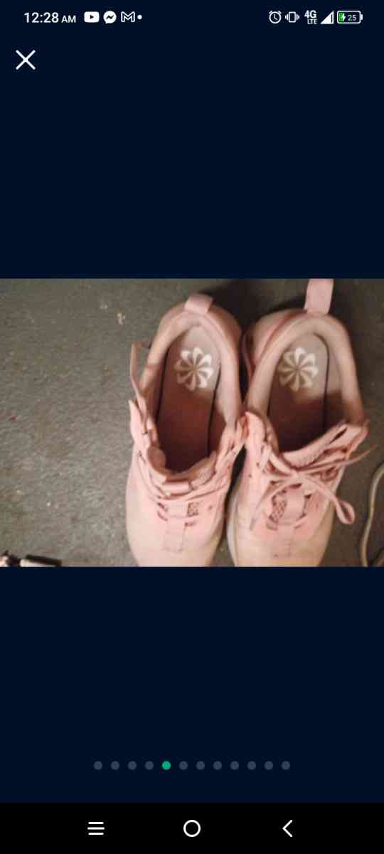 pink Nike air max women's size 6.5 - Allentown, Pennsylvania - FleaMarketBay