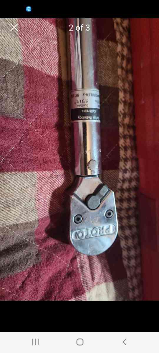 Proto Big Dawg # 153 Foot Pound Torque Wrench Ratchet Head 6 - York, Pennsylvania - FleaMarketBay