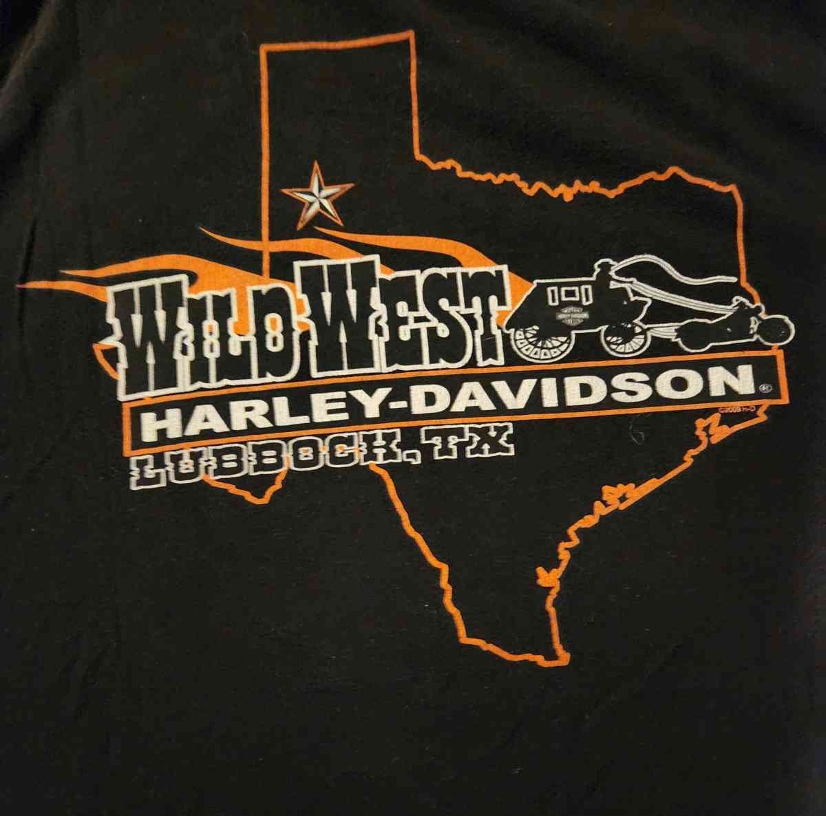 Harley Davidson Used LG two shirts Both Lubbuck Tx - Fort Worth, Texas - FleaMarketBay