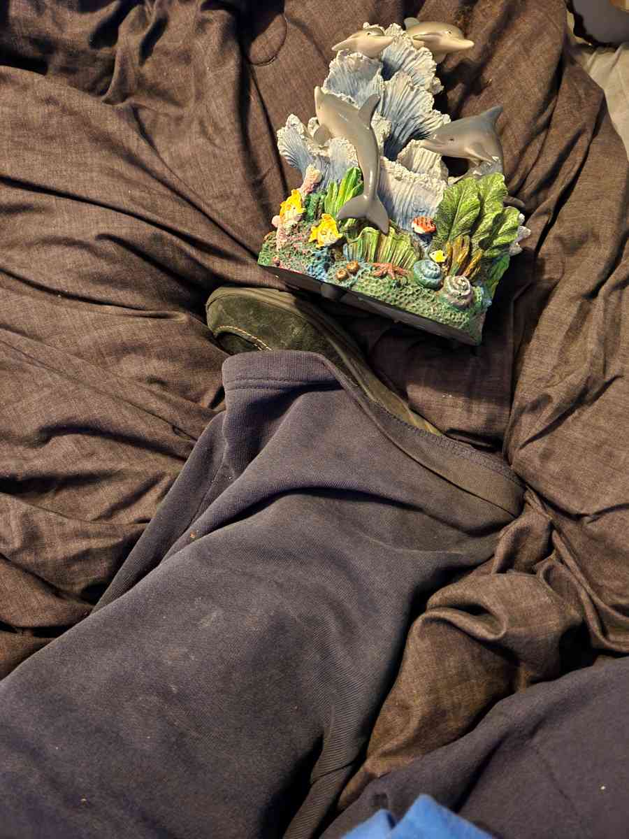 working Dolphin fountain - Clinton, Iowa - FleaMarketBay