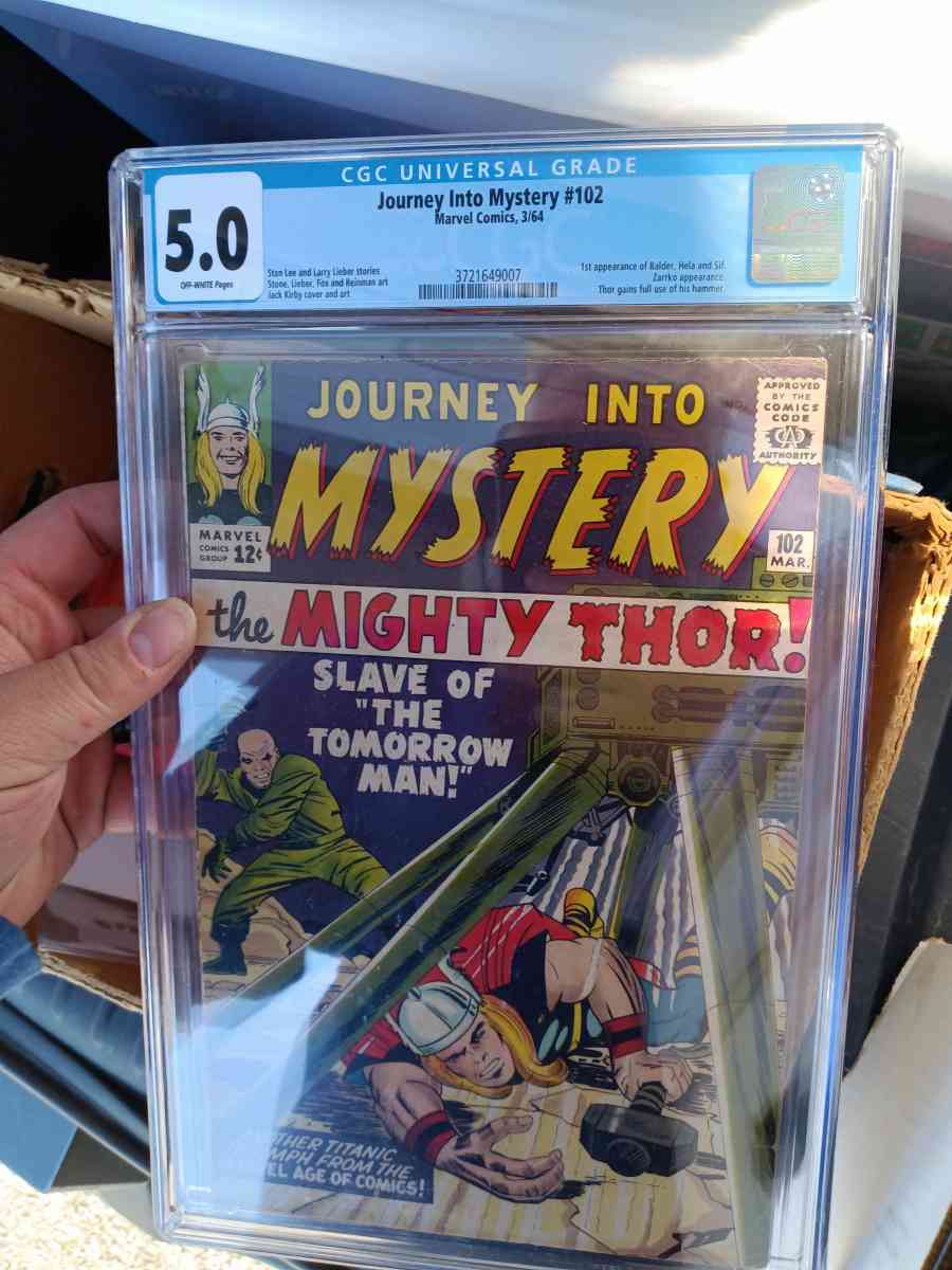 journey into mystery 102 cgc 5.0 - Roanoke, Virginia