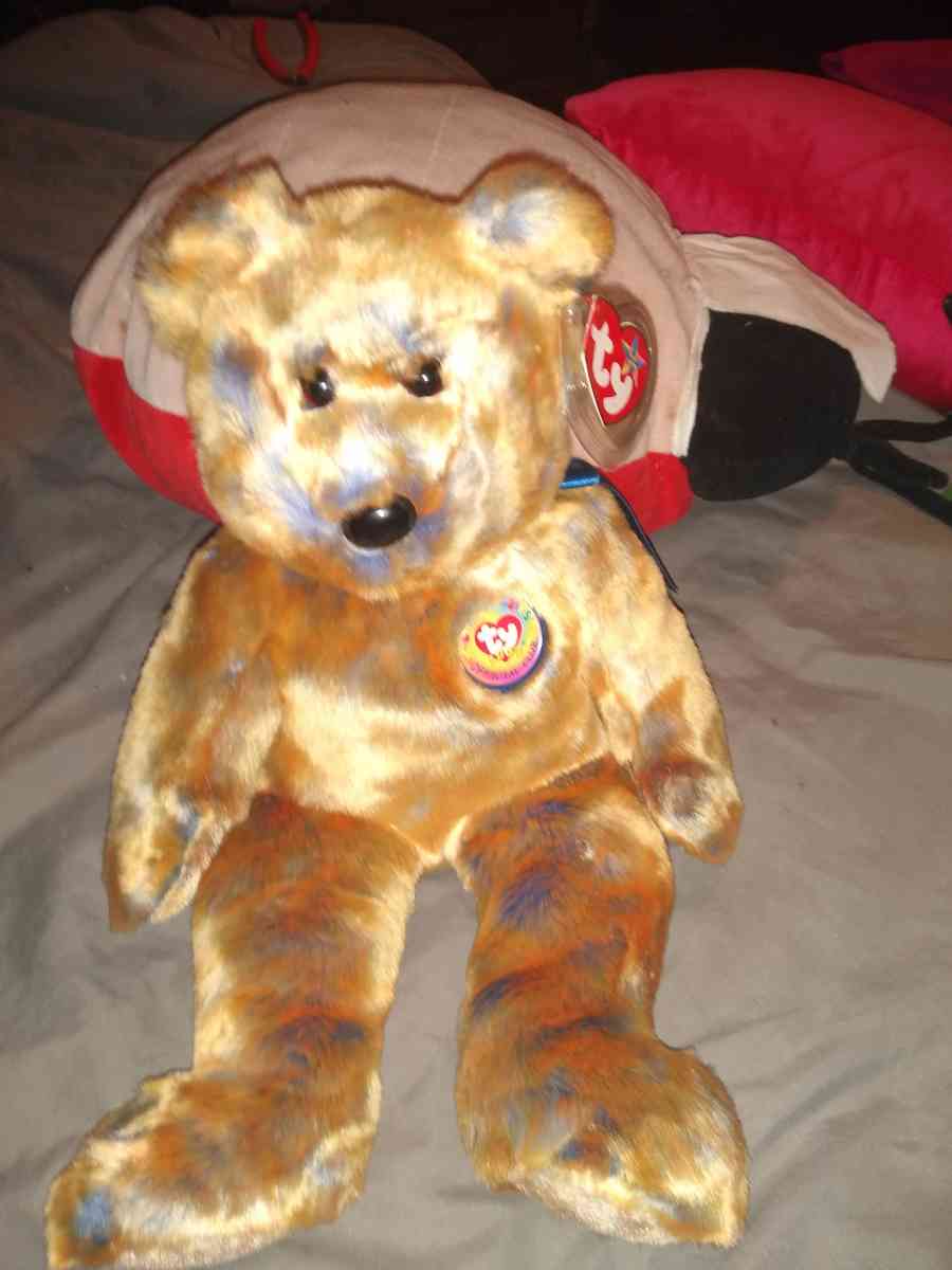 ty beanie buddies 2000 Clubby 111 the Bear w tags - Porum, Oklahoma