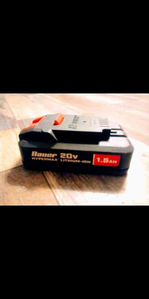 Bauer 20 volt battery 20 - Lakewood, Washington