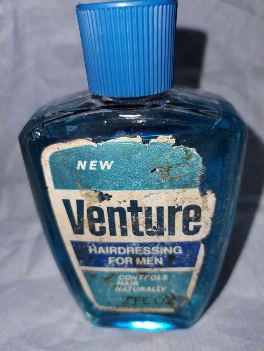 vintage Venture hair tonic - Jackson Springs, North Carolina