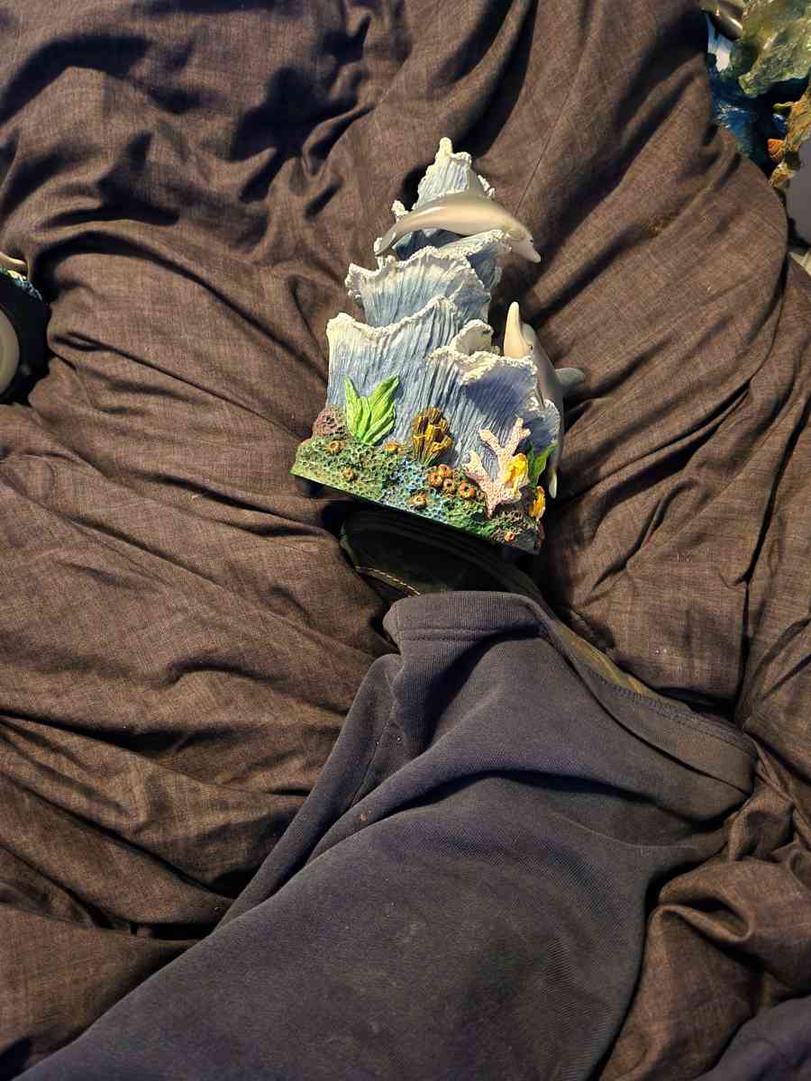 working Dolphin fountain - Clinton, Iowa - FleaMarketBay