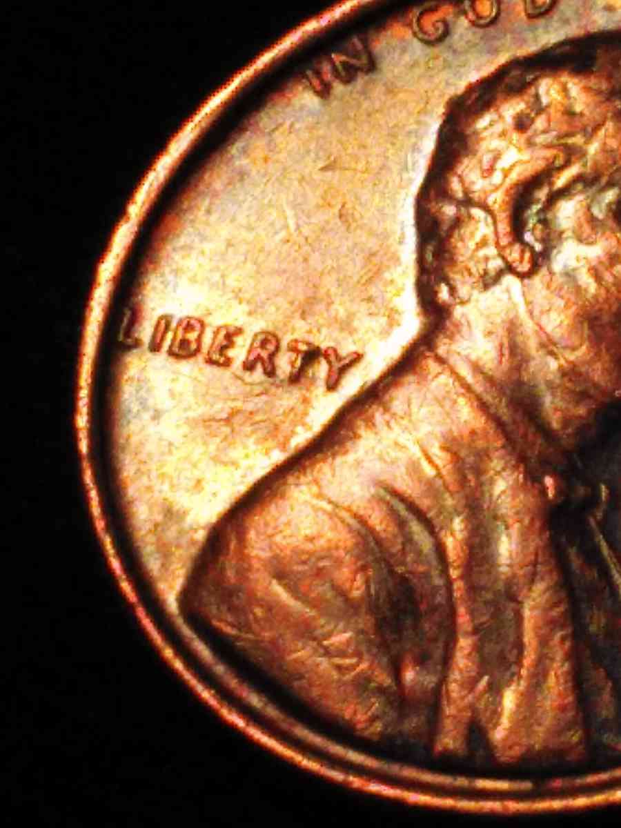 1972 S PENNY W/Rainbow tone and slight doubling. - Denver, Colorado - FleaMarketBay